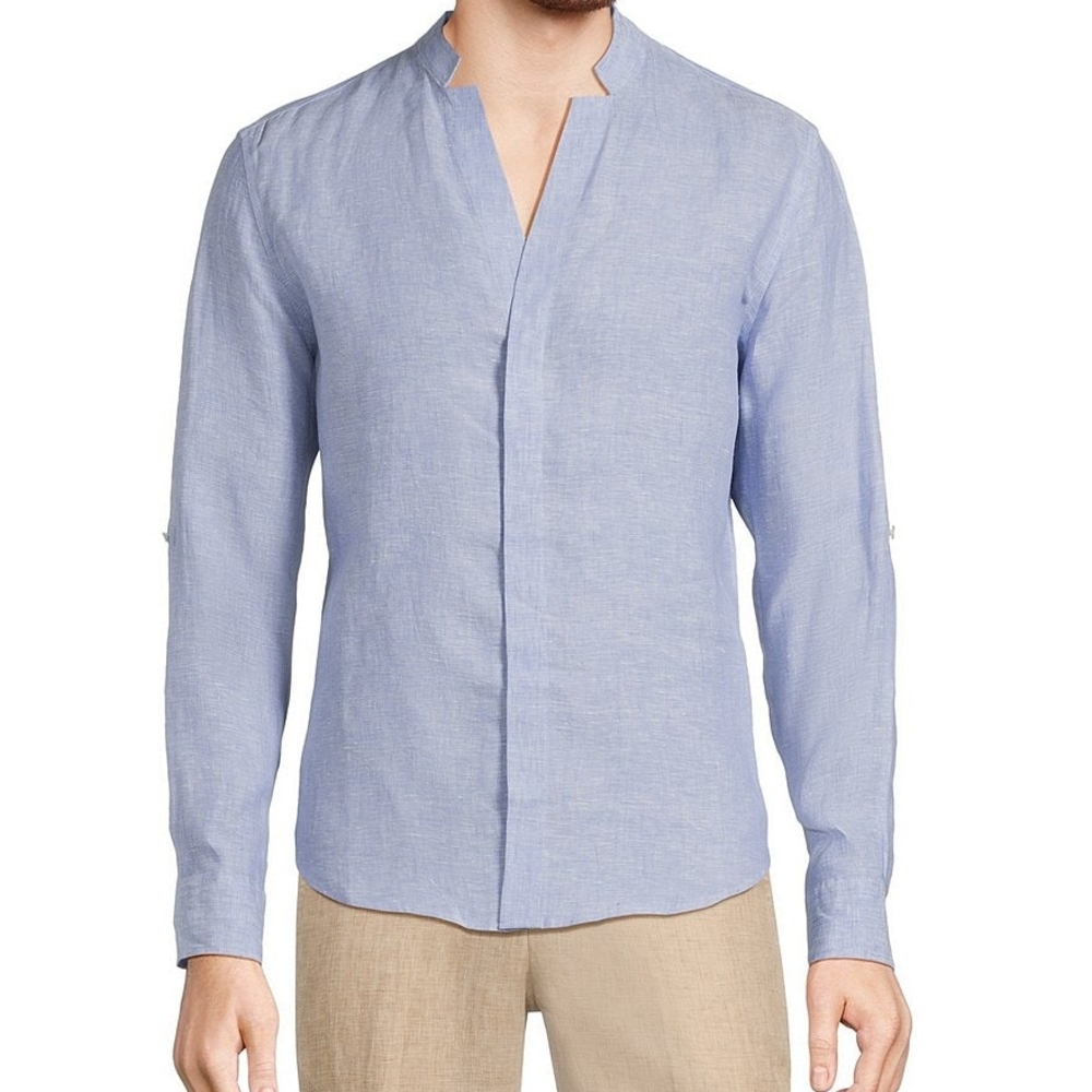 Men's Light Blue Casual Shirt